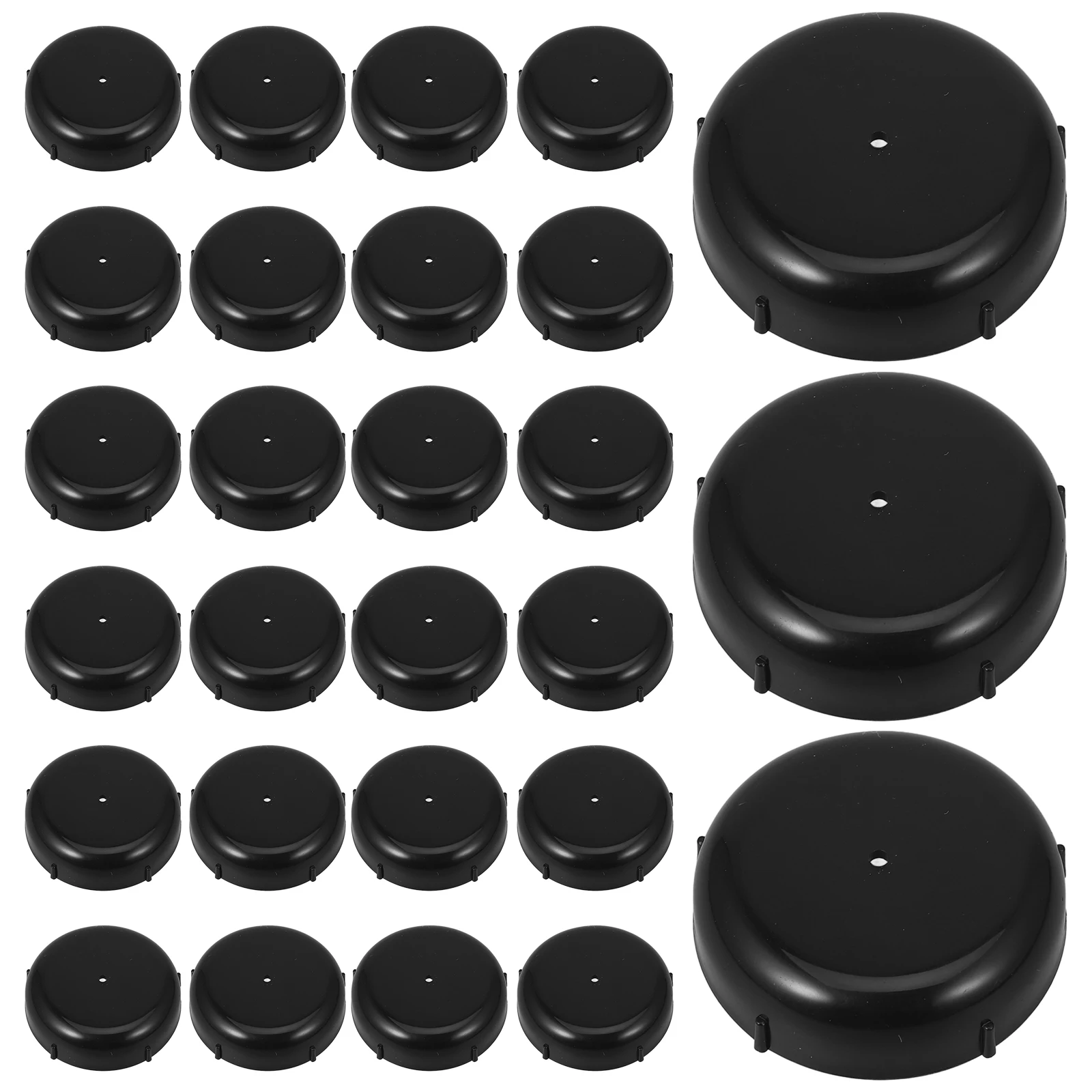 

24 Pcs Furniture Feet Pads Durable Chair Leg Caps Stop Sliding Caster Cups Hardwood Floor Protectors Home Bedroom Outdoor Chairs