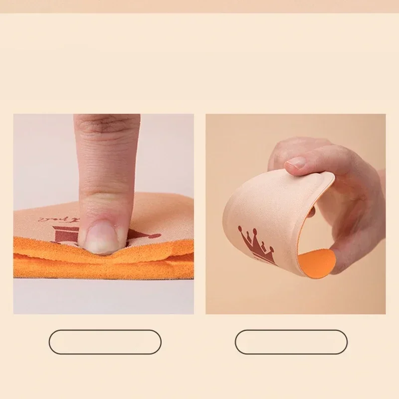 Coussinets pour l'avant-pied de la couronne non ald pour femmes, l'offre elles intérieures de chaussure, coussin de soins des pieds, talons hauts, demi-taille, insertion de semelle, instituts oto, 2 pièces, 6 pièces