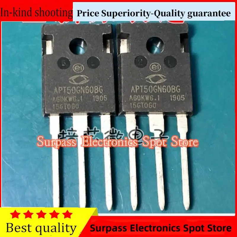 

10PCS-100PCS APT50GN60BG TO-247 MOS 50A/600V Price Superiority-Quality guarantee