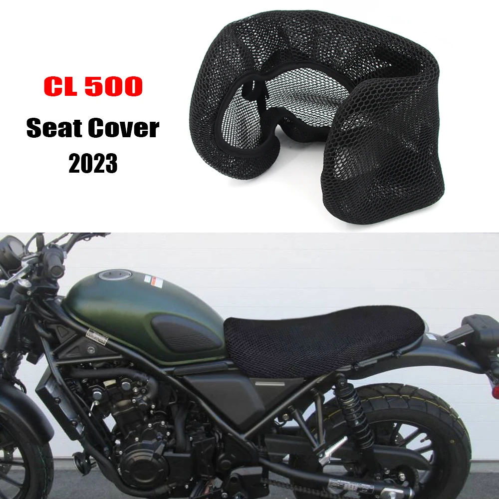 

For Honda CL500 CL 500 3D Honeycomb Mesh Seat Cushion CL 500 CL500 Motorcycle Seat Cover Seat Protect Cushion CL 500 2023