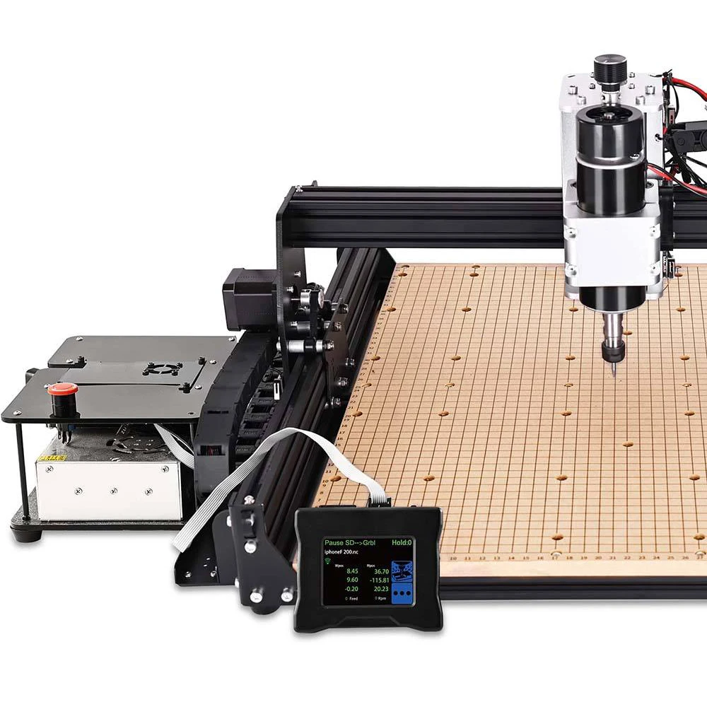 Yofuly CNC Controller offline touchscreen da 28 pollici GRBL Controllo offline con WiFi per macchina per incisione da taglio 3018 Pro 3020 4550