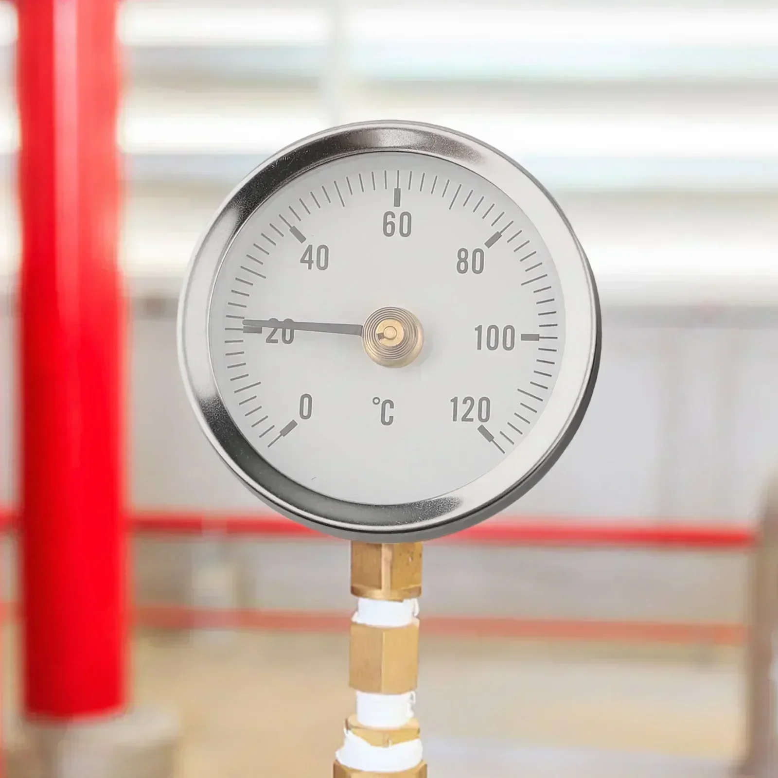 

Биметаллический датчик температуры, термометр из нержавеющей стали, точный биметаллический термометр, прочная нержавеющая сталь