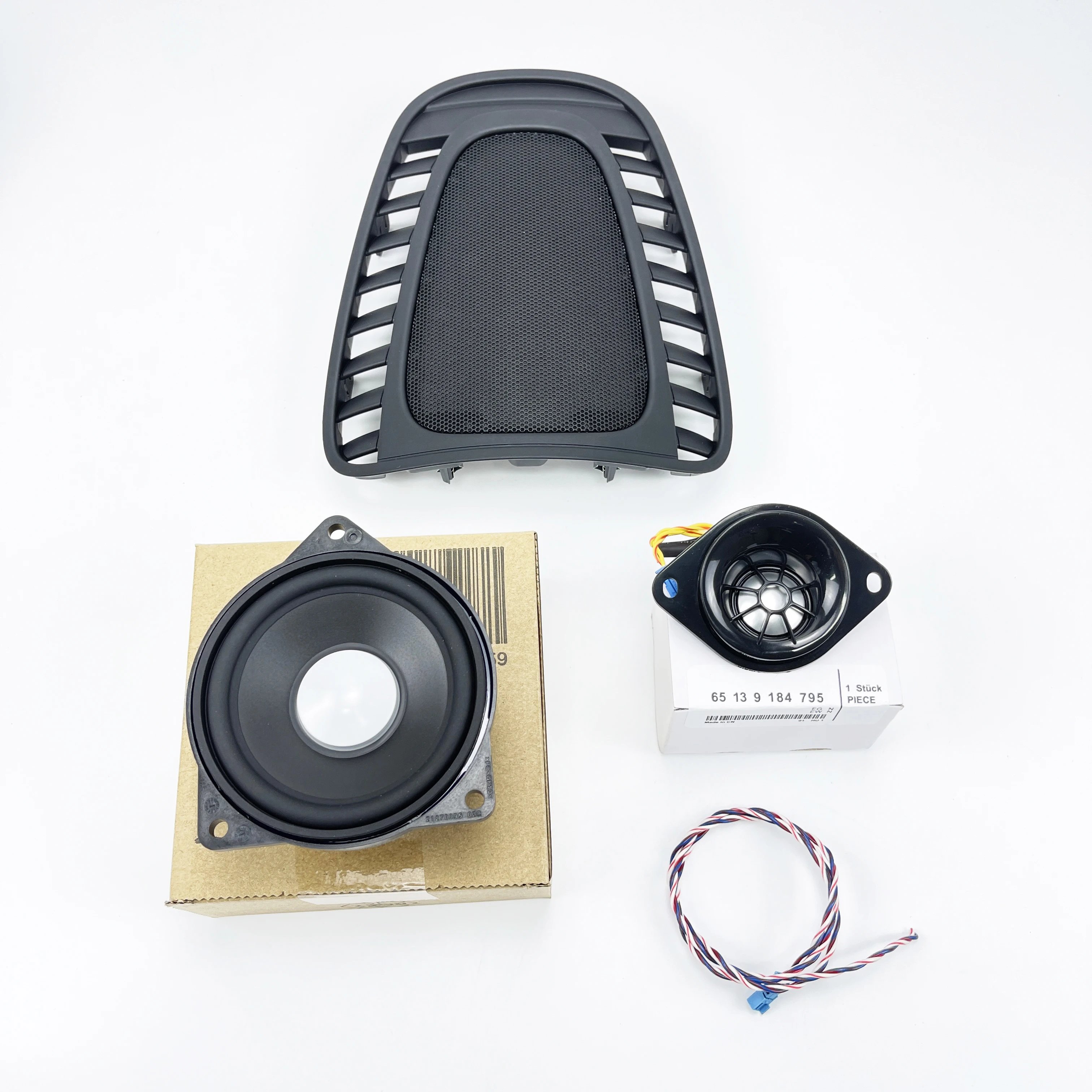 Car Front Door Tweeter Cover For BMW  MINI F60 Series Speakers Loudspeaker Modification Sticker Decoration Original Upgrade Kit