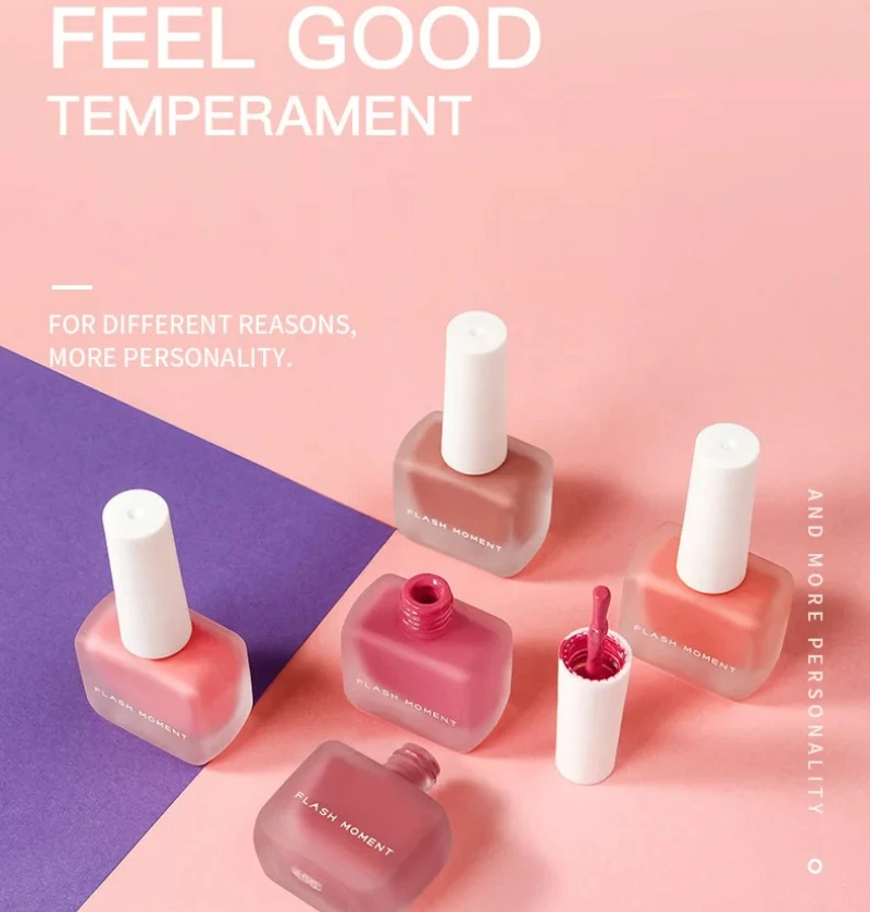 1 Chiếc Màu Hồng Da Mặt Viền Trang Điểm Người Phụ Nữ Làm Đẹp Khuôn Mặt Lắc Chân Nữ Đen Phối Matte Nude Mỹ Phẩm Sửa Chữa Blusher Đào Mặt Đen Phối Kem 10Ml