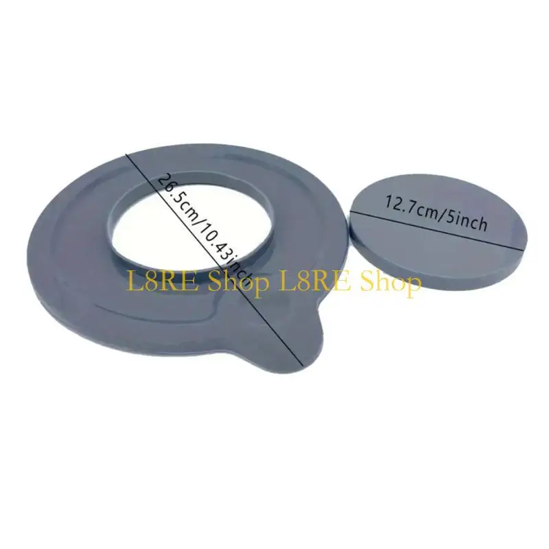 L8RE Stand Mixer Bowl Lid ملحق ملحق بسلان غطاء المطبخ أداة الخبز الملمس مناسبة لخلاطات 4.5QT-5QT