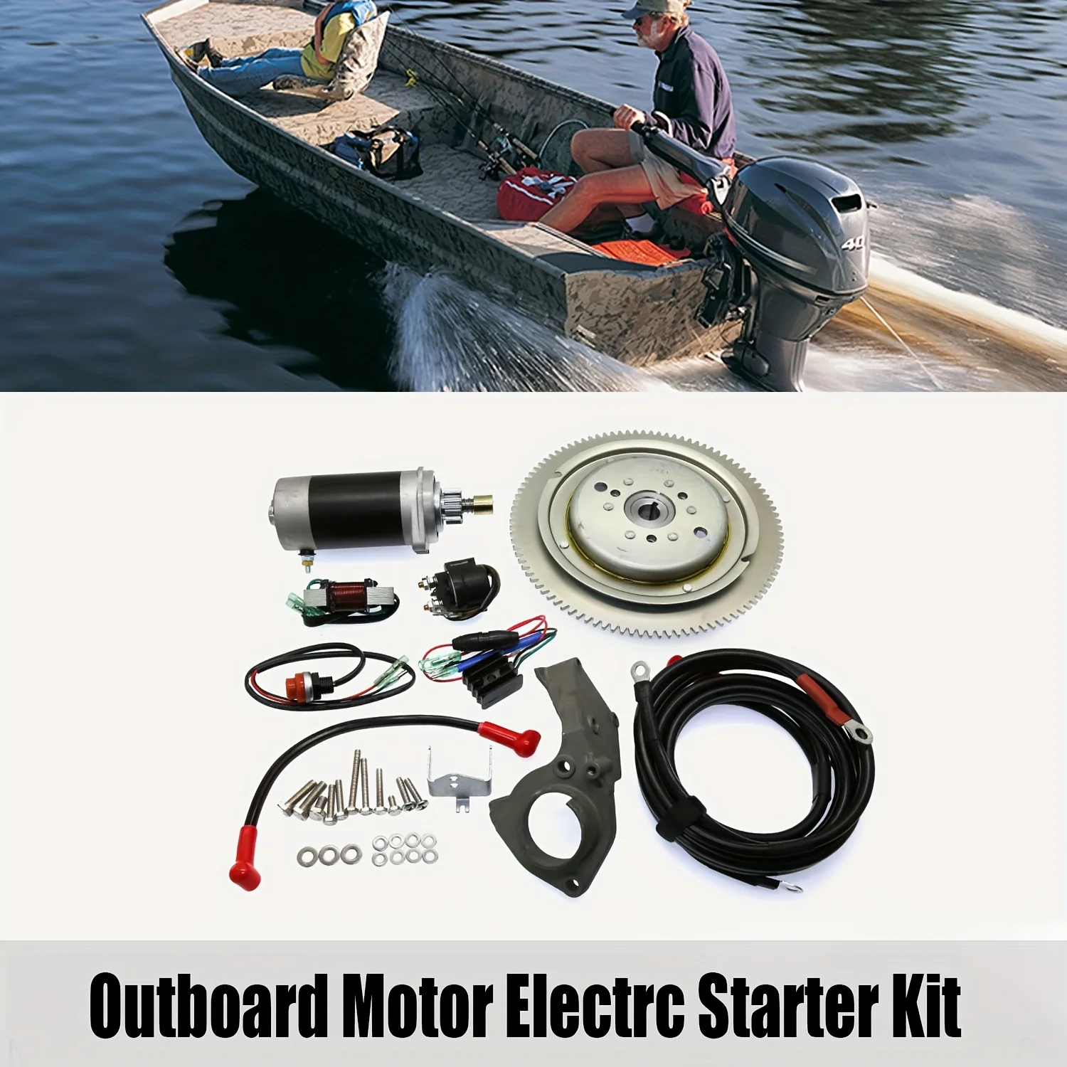 

KOETSU electric starter kit compatible with Yamaha outboard motor