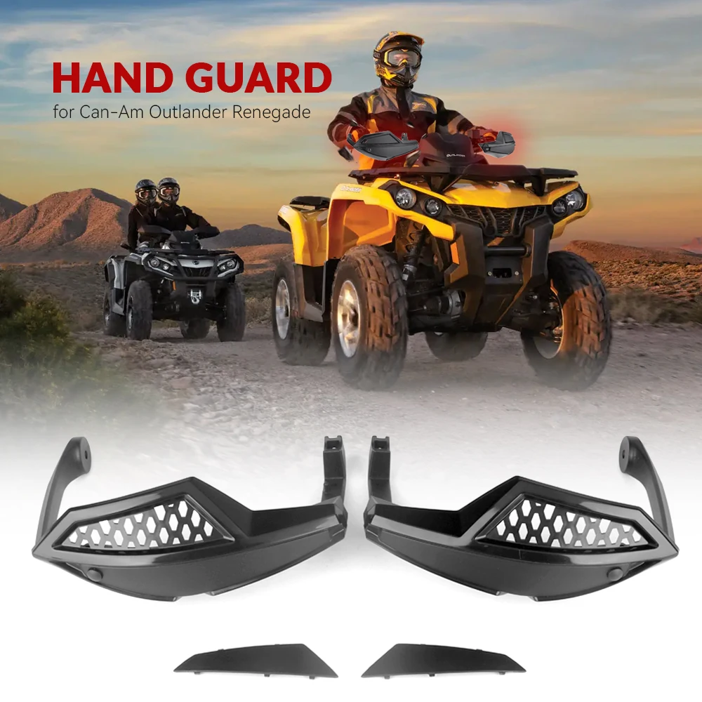 ATV Hand Guard Wind Deflector for Can-Am Outlander 450 500 650 800 1000 Renegade DS G2 G2L G2S Handlebar Protector Kit