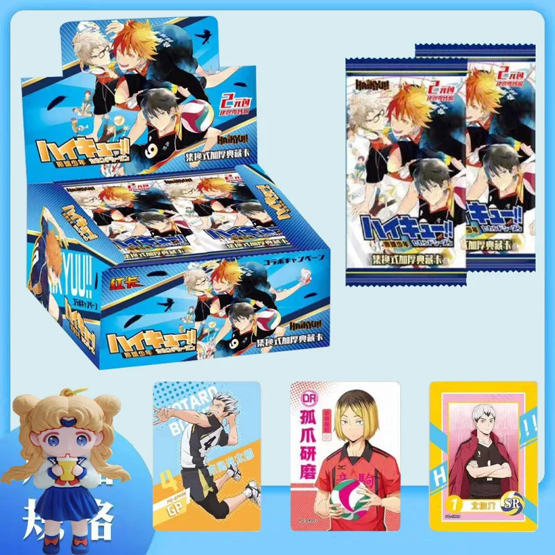 Haikyuu Cards Hinata Shoyo Kageyama Tobio Tsukishima Hotaru Anime Character Collection Cards Toys Gifts