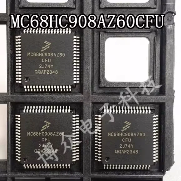 10~50Pcs new original MC68HC908AZ60CFU 2J74Y QFP64