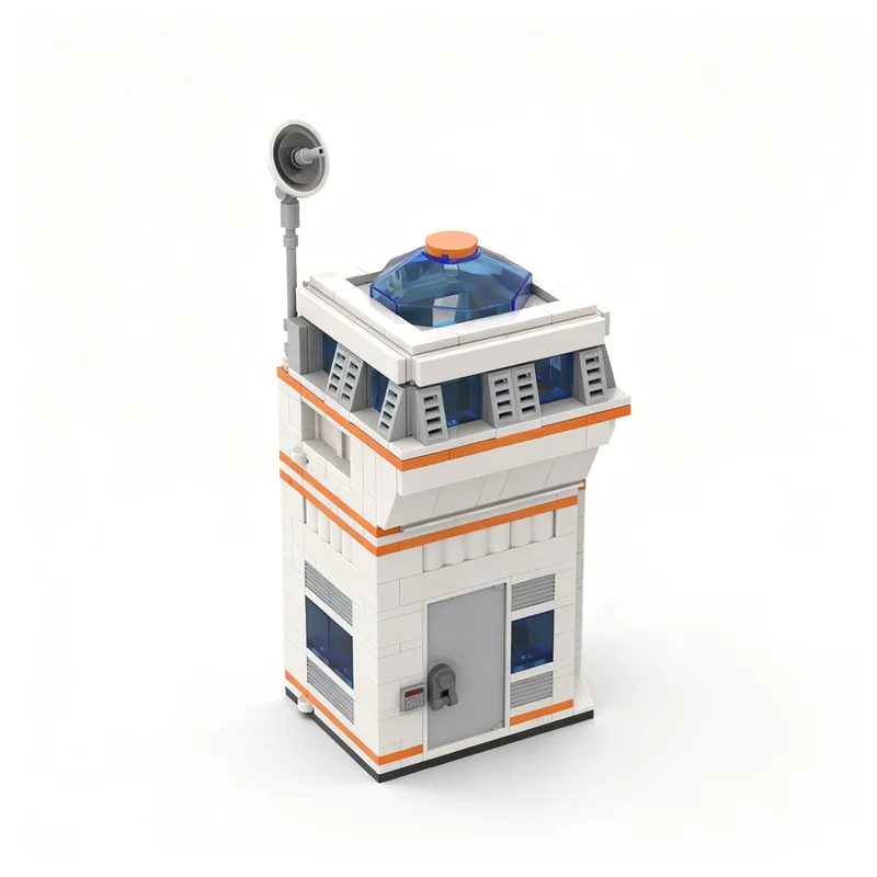 

387pcs MOC SBA Guard Tower Space Model Building Blocks Construction Toy Christmas Gifts DIY Creative Idea Education Birthday