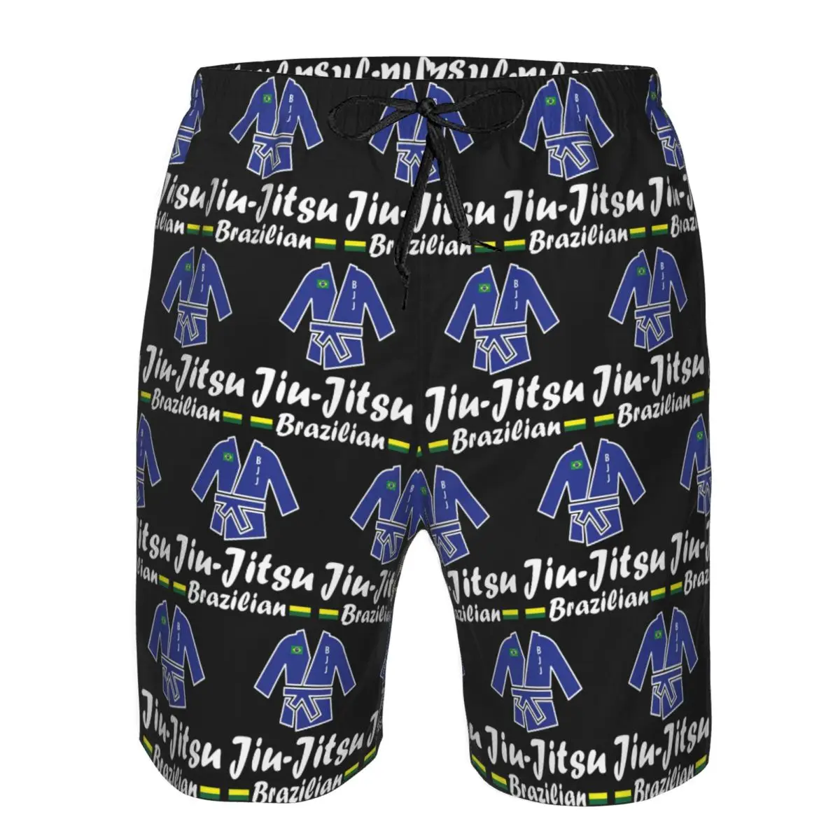 Jiu-Jitsu Trunks Beach Board Shorts Casual Quick Dry Swim Summer Men Pants