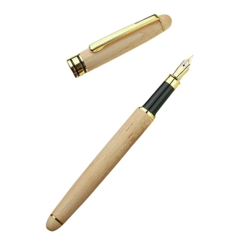  Smooth Writing Pen Fountain Pen Bamboo Pen Business Pen Office School Supplies