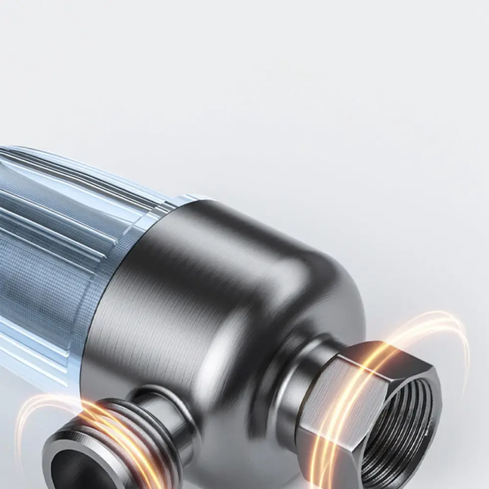 Jiurong Copper Pre Filter Home Appliance Water Purifier Sediment Rust Removal Shower Heater Pipe Inlet Protection Tool