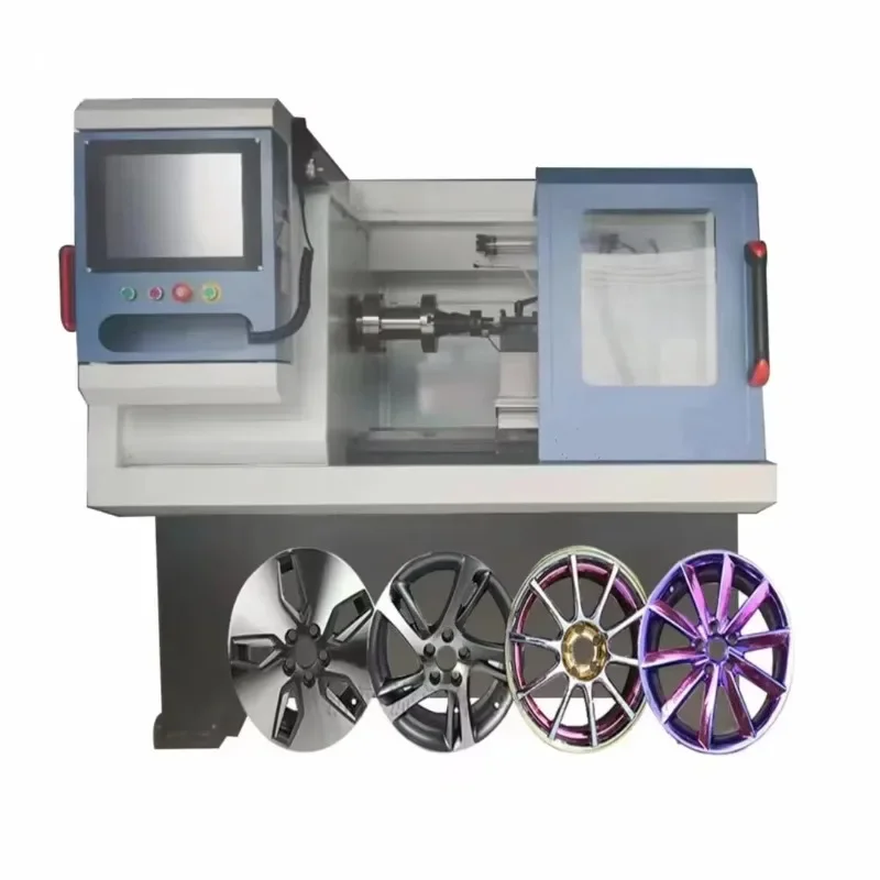【Brand new】Tricar Hot Selling CE Certification CNC Auto Hub Repair Machine Automatic Wheel Rim Lathe for Alloy Rim Vehicle Equip