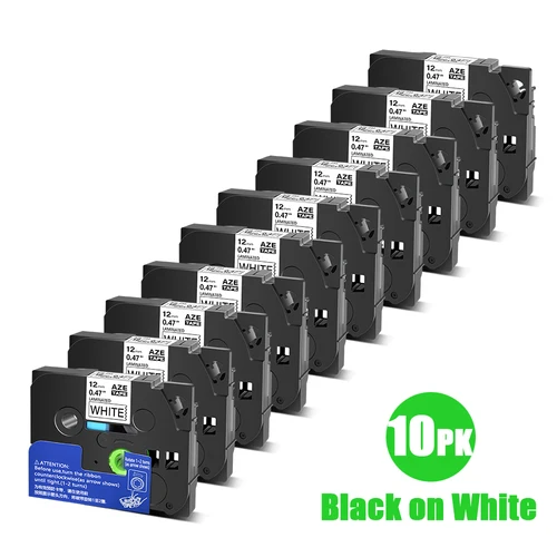 5/10Pk Cinta Tze 6/9/12/18/24Mm Cinta Laminada Compatible