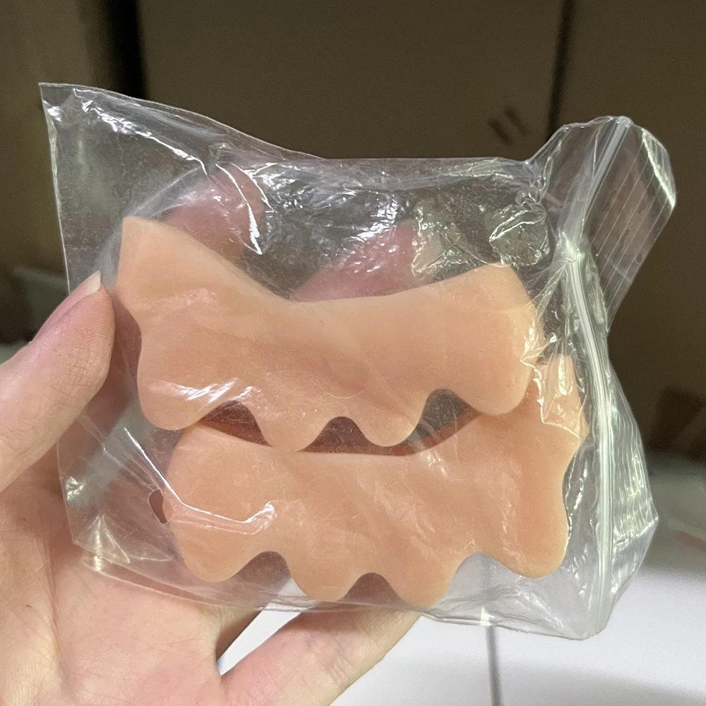 1 Paire de Séparateurs d'Orteils en Silicone pour Fasciite Plantaire, Soulagement de la Douleur du Hallux Valgus, Redresseur de Pieds pour Améliorer la Mobilité Fonctionnelle