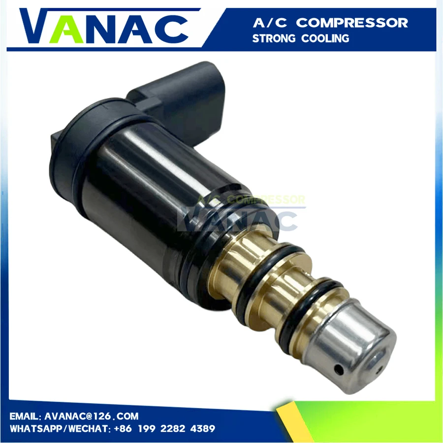 

For DENSO 7SEU17C 6SEU14C 7SEU16C AC Compressor Solenoid Control Valve For Volkswagen MK5 MK6 5q0820803 1K0820859S 5q0820803f