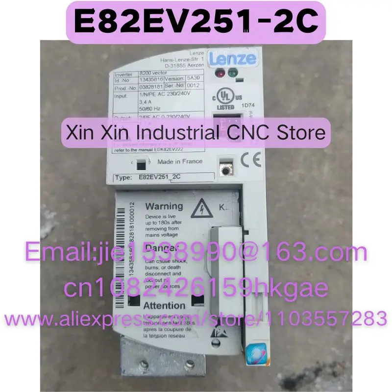 Used E82EV251-2C Normal Function Tested OK