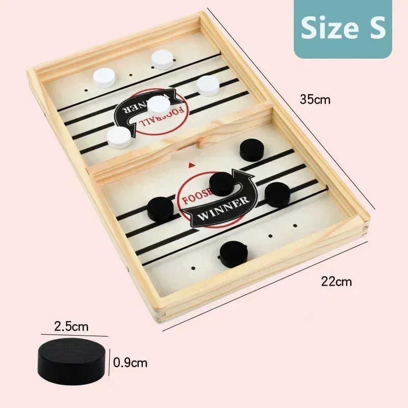 Foosball Winner Games Table Catapult Chess Hockey Game Parent-child Interactive Toy Fast Sling Puck Board Game Toys For Children