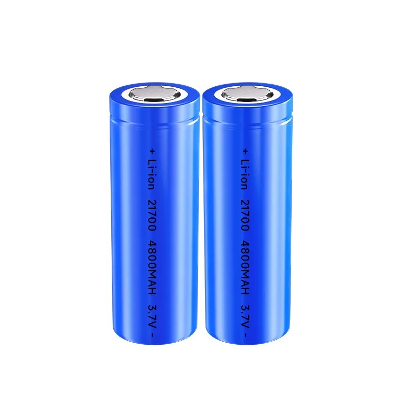 Wholesale of 3.7V pillar 21700 lithium batteries from Shenzhen's source manufacturer, 4800mAh rechargeable 21700 batteries