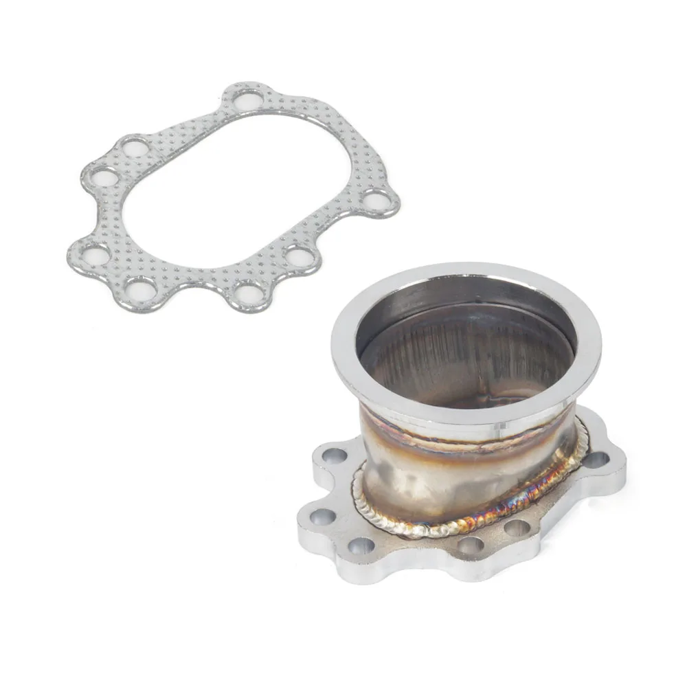T25 T28 GT25 GT28 8 śruba do kołnierza adapter konwertera kolektora wydechowego zespołu 3 "V
