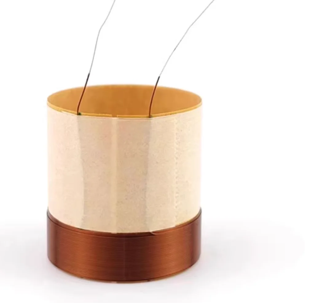 GHXAMP 25.5 مللي متر ورقة نقية ملف صوتي 4Ohm 27 مللي متر ارتفاع مكبر الصوت المتكلم إصلاح أجزاء اكسسوارات الصوت 2 قطعة