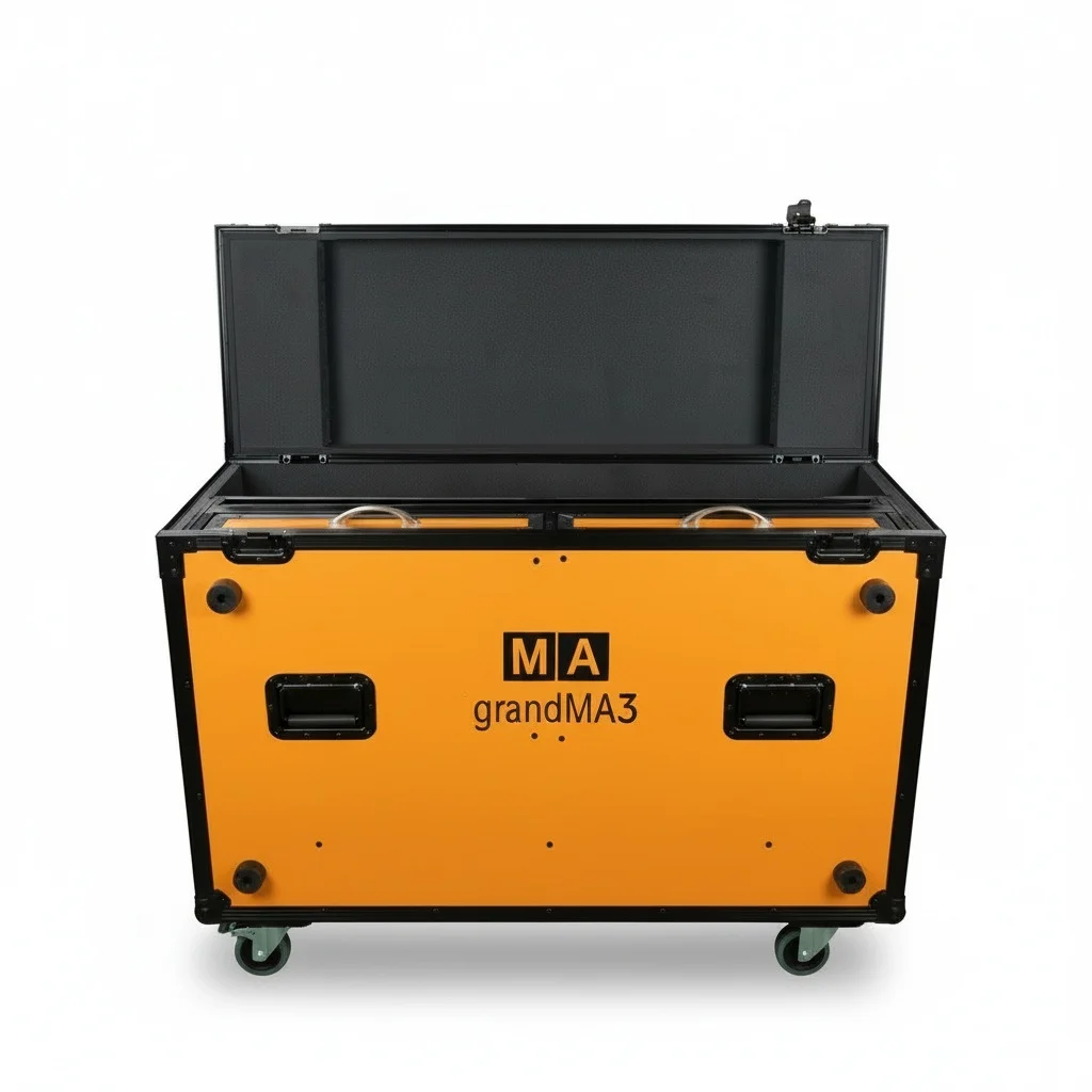 

Кейс ATA Flight Case, усиленный алюминиевый кейс из фанеры для DMX-контроллеров, подходит для сценического аудиооборудования, прочный транспортный кейс для тяжелого оборудования.