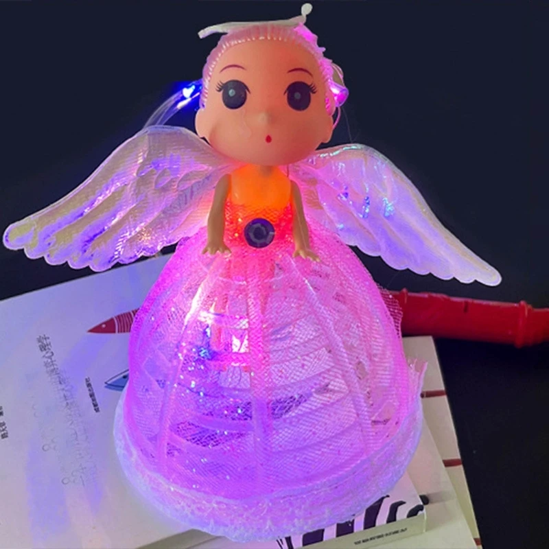 Linterna luminosa LED muñeca producto brillante suministro mercado pulgas recuerdo fiesta para niñas