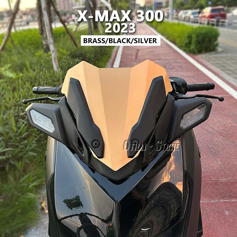 

For Yamaha X-MAX 300 XMAX 300 Xmax 300 XMAX300 2023 New Aluminum Motorcycle Accessories Windshield Fairing Windscreen