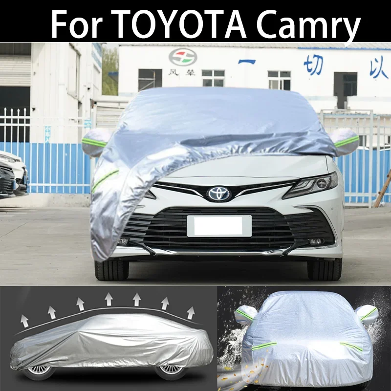 For TOYOTA Camry car Cover Dustproof Outdoor Indoor UV Snow Resistant Sun rain Protection  waterproof hail cover for car