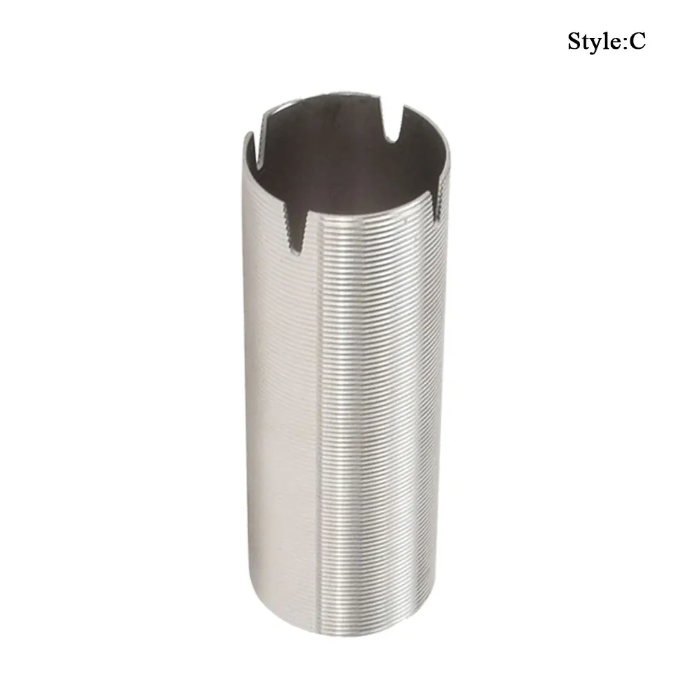 SINAIRSOFT CNC Stainless Steel Heat Dissipation AEG Cylinder For Ver.2/3 Gearbox