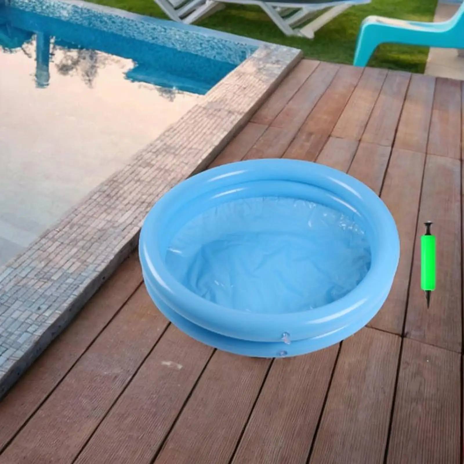 

Feet Soaking Basin Versatile Inflatable Foot Bath for Beach Garden Household