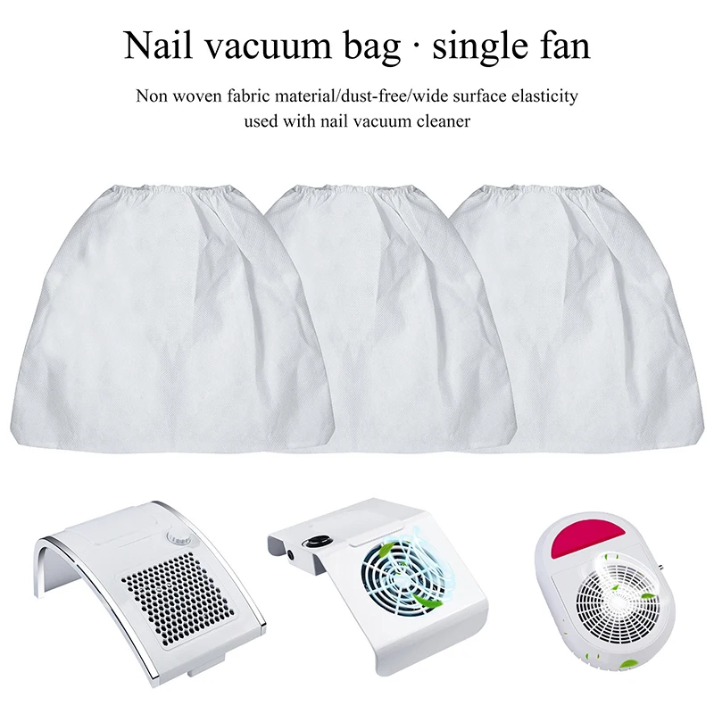 1Pcs Nail Dust Collector Bag Nail Dust Collector Replacement Bag Vacuum Cleaner Non-woven Bags For Manicure Machine Dust