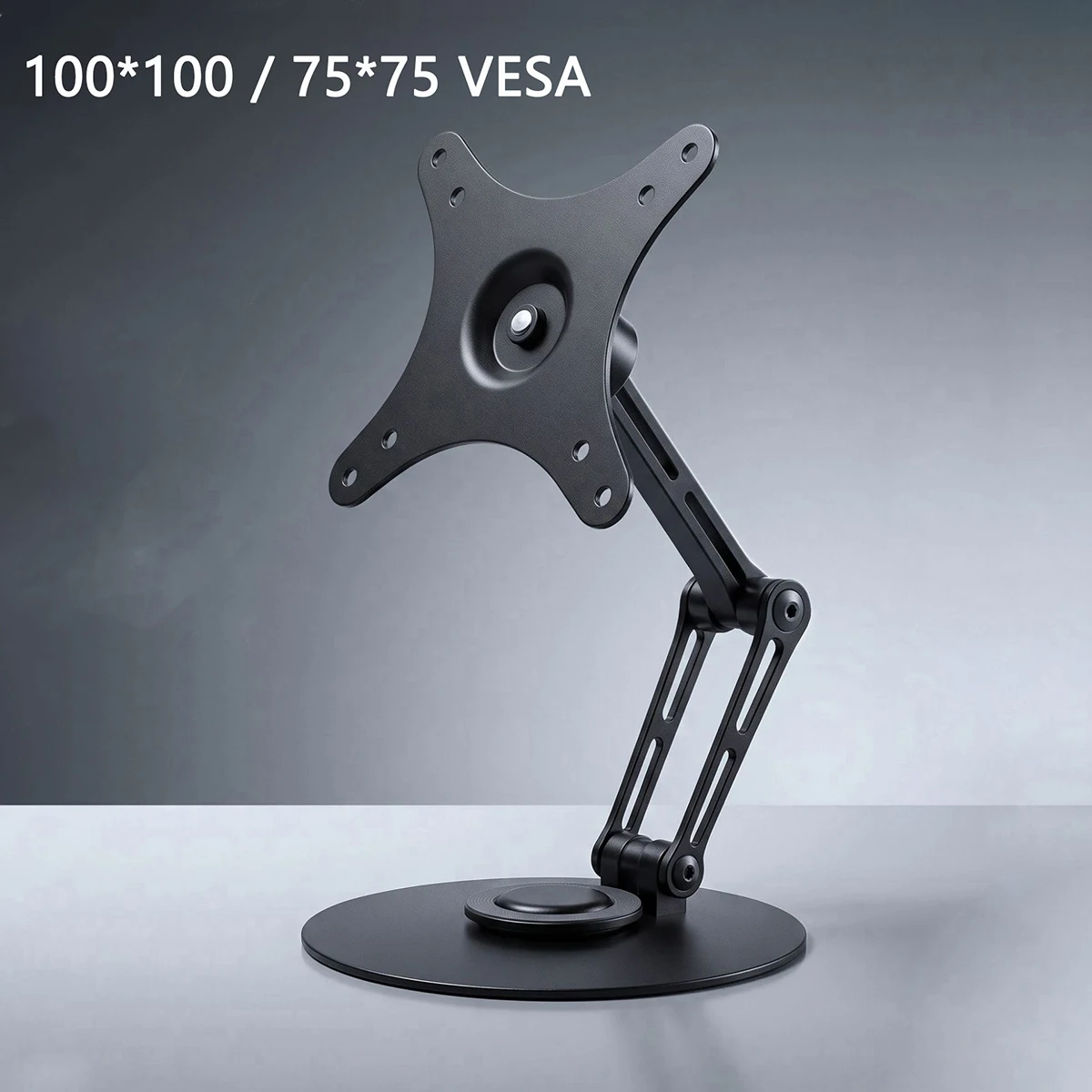 Universal Vesa Monitor Stand - desktop Portable Screen Stand That Can Rotate 360 Degrees