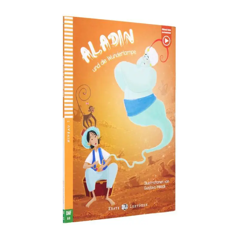 

ELI Young Readers German A0 Aladin Und Die Wunderlampe ELI Издательство Группа Издательства ELI 9788853628770 Книга