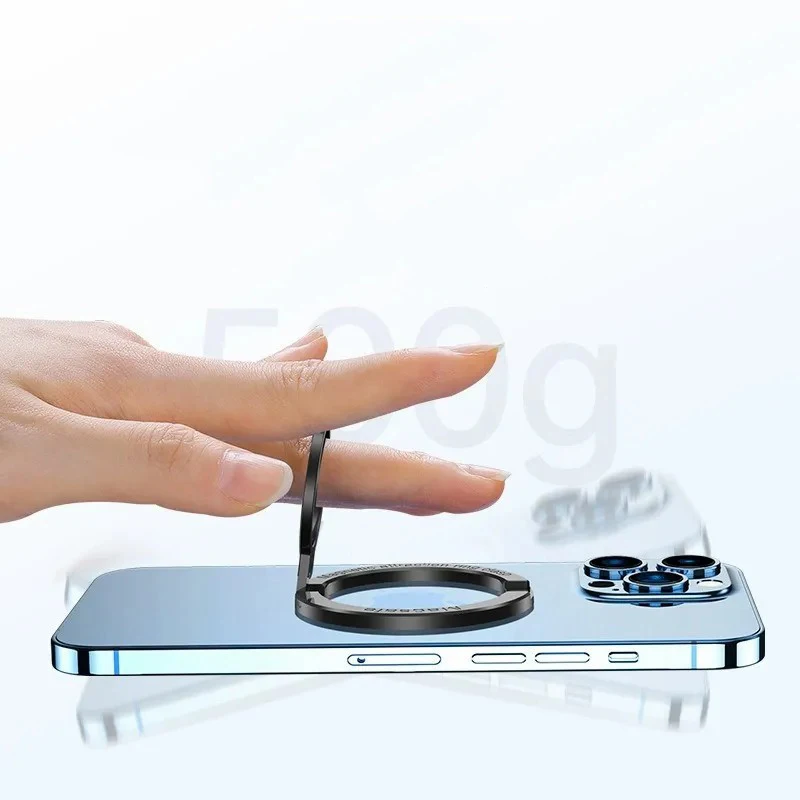 Suporte para tablet magnético 2 seções simplicidade anel telefone handphone popsocket magsafe ipad titular dupla face silicone sucção