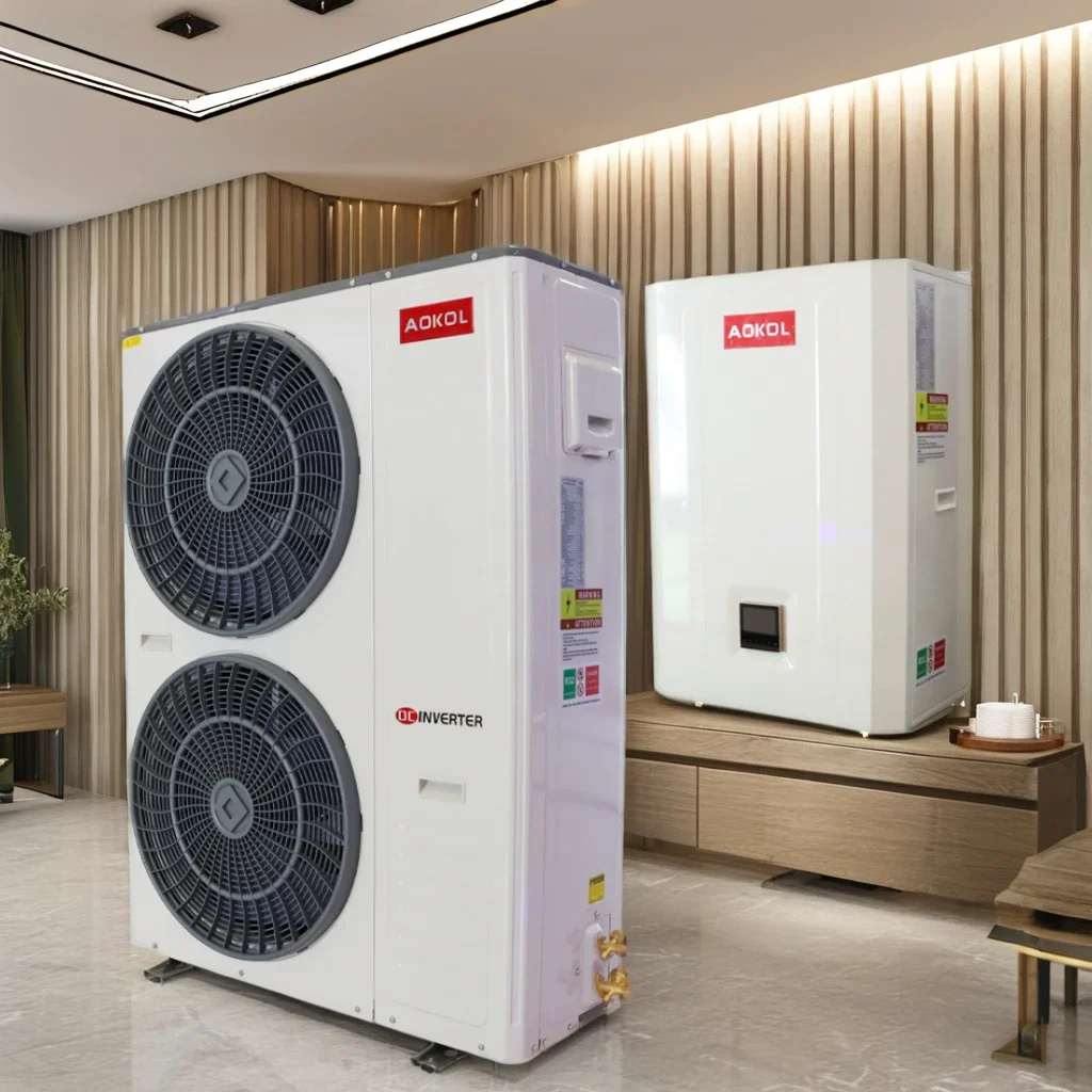 Europe 30kw R32 APP WIFI Control Heat Pumps Air Souce Heat Pump Split System Air To Water China New Energy Dhw Heat Pump Heater