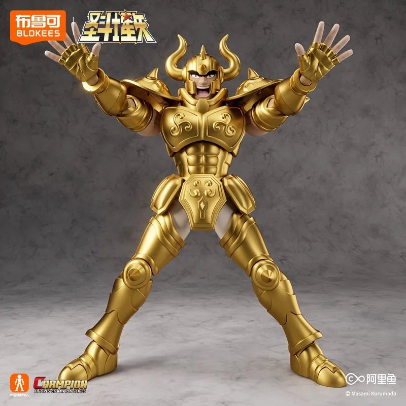Original BLOKEES Saint Seiya Second Bullet Gemini Dragon Capricorn Sagittarius Action Figure Anime Toys Christmas Gift in Stock
