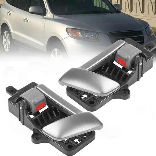 Manija de puerta Interior de coche para Hyundai Santa FE 2007 2008 2009 2010 2011 2012 manija de puerta Interior de coche 82620-2B010 82610-2B010