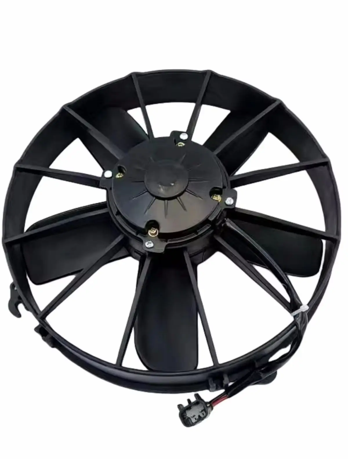 

RV65F car air conditioning electronic fan, 261 blowing and suction air 24V/12V condensing fan electronic fan straight blade