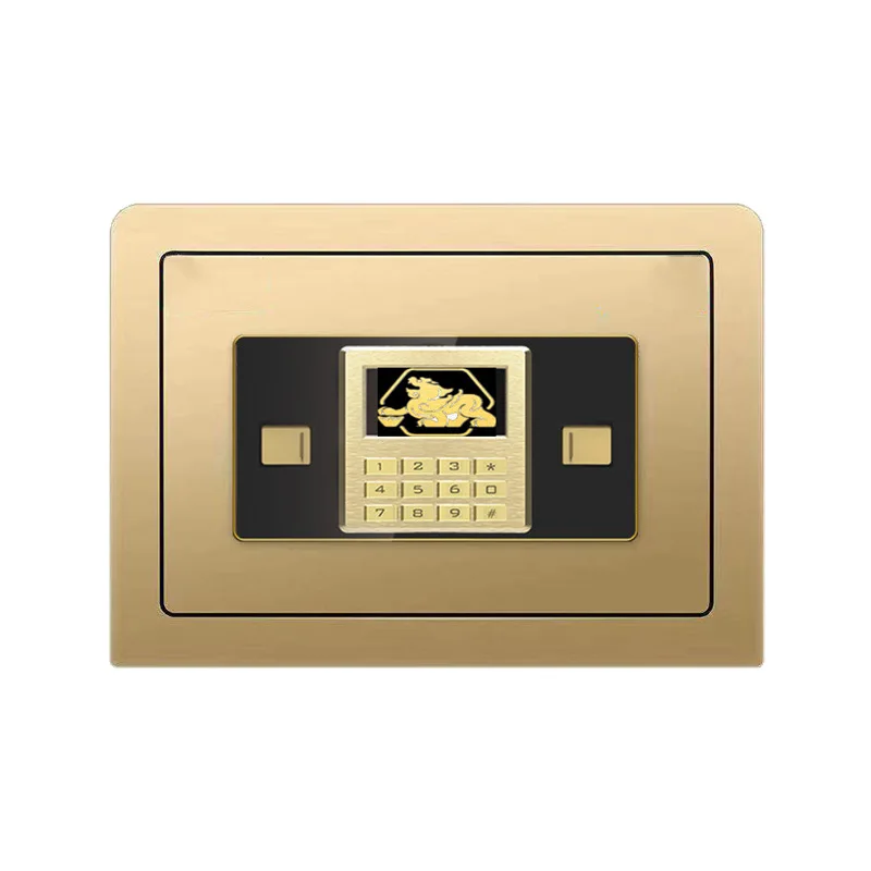 

Safe Deposit Box Household Small Fingerprint Hidden Cash Cabinet Hotel Office Electronic Password Lock Safe Deposit Box
