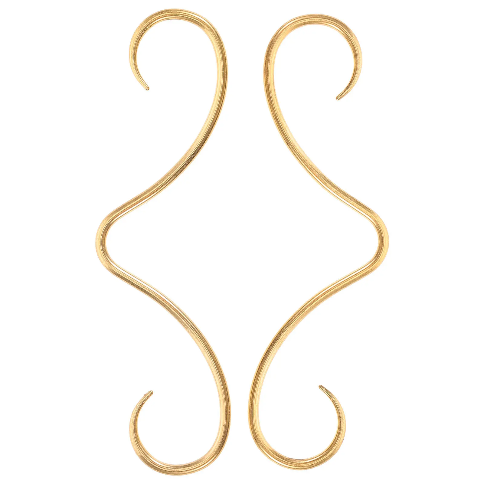 1 пара усов кольцо для бороды кольца