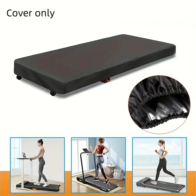 Capa de almofada de caminhada de pano oxford – tapete de esteira resistente à poeira e arranhões para proteção de equipamentos de fitness em casa e academia