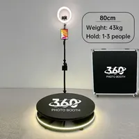 360 degree home private photography studio. 360 degree photo booth Home version 360 degree camera rotating platform