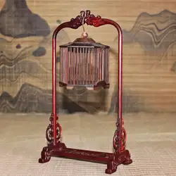 Redwood Display Pedestal with Wood Base, Pendant Drifter, Charms, Jewels Display, Show Pocket, Watch, Shelf Stand