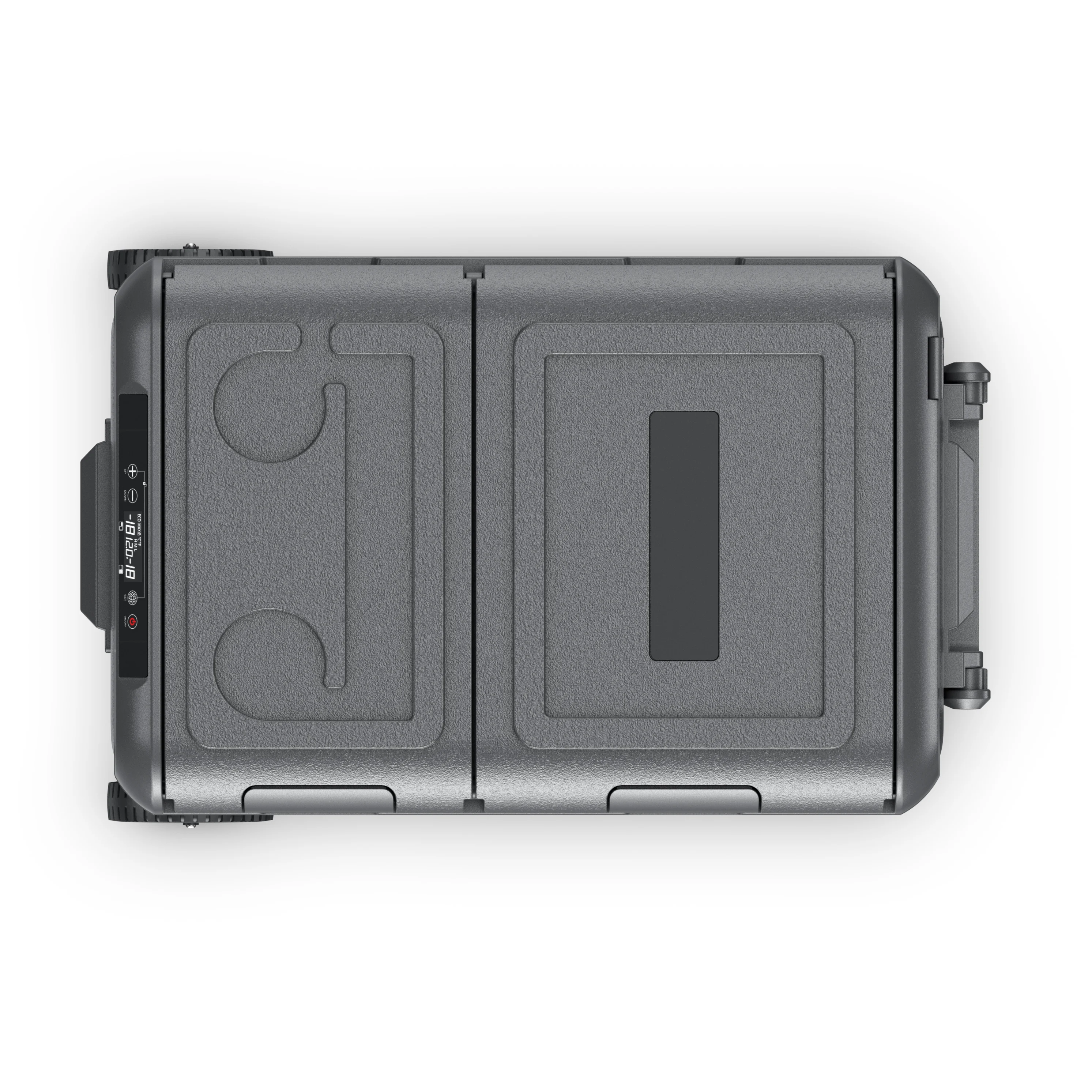 DC 12v/24v Outdoor Refrigerator Dual Zones Compressor Car Fridge Mini Fridge for Camping