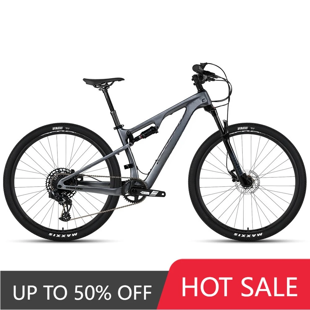 WWE Carbon Fiber Frame Full Absorber Mountain Bike 29 (27.5) Inch Wireless Mountain Bike Men's and Women's Bicicleta De Montana