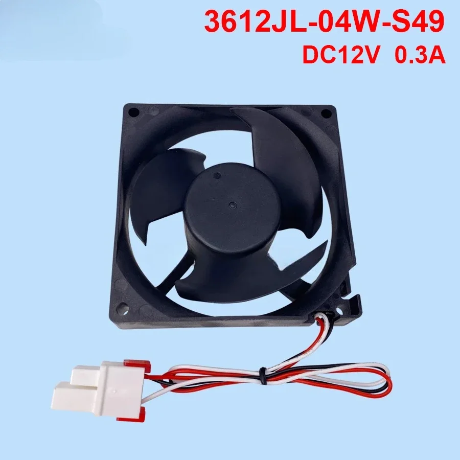 Suitable for Samsung refrigerator freezer fan DC fan 3612JL-04W-S49 12V 0.3A