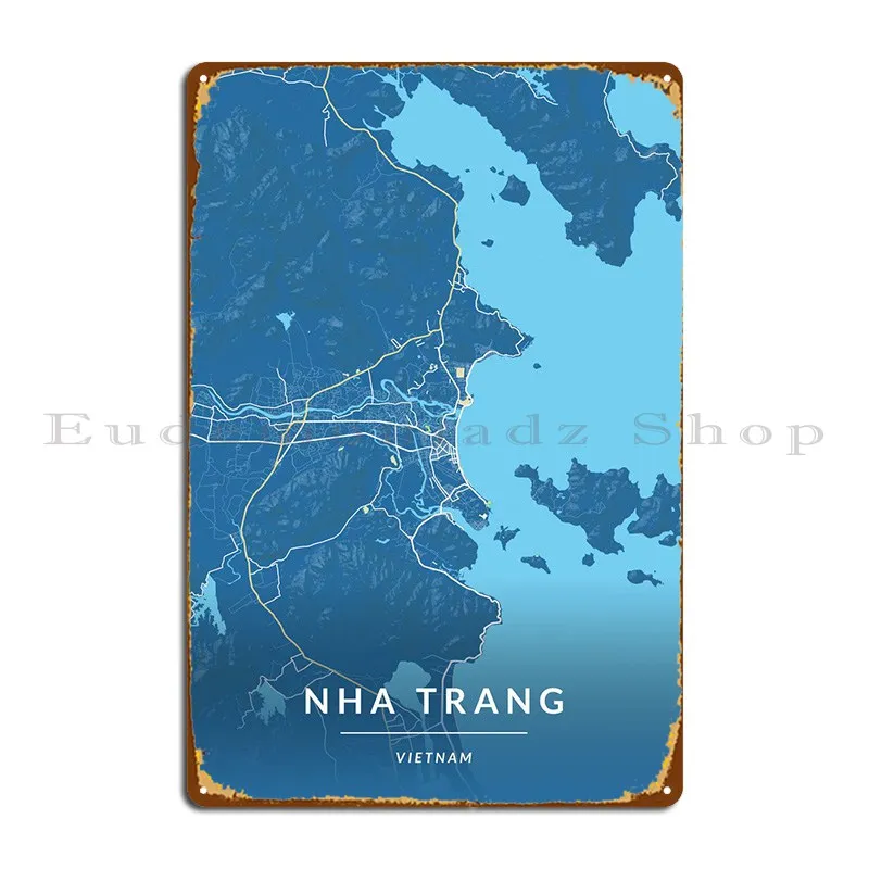 Nha Trang Vietnam Metal Sign Garage Garage Plaques Club Bar Create Wall Pub Tin Sign Poster