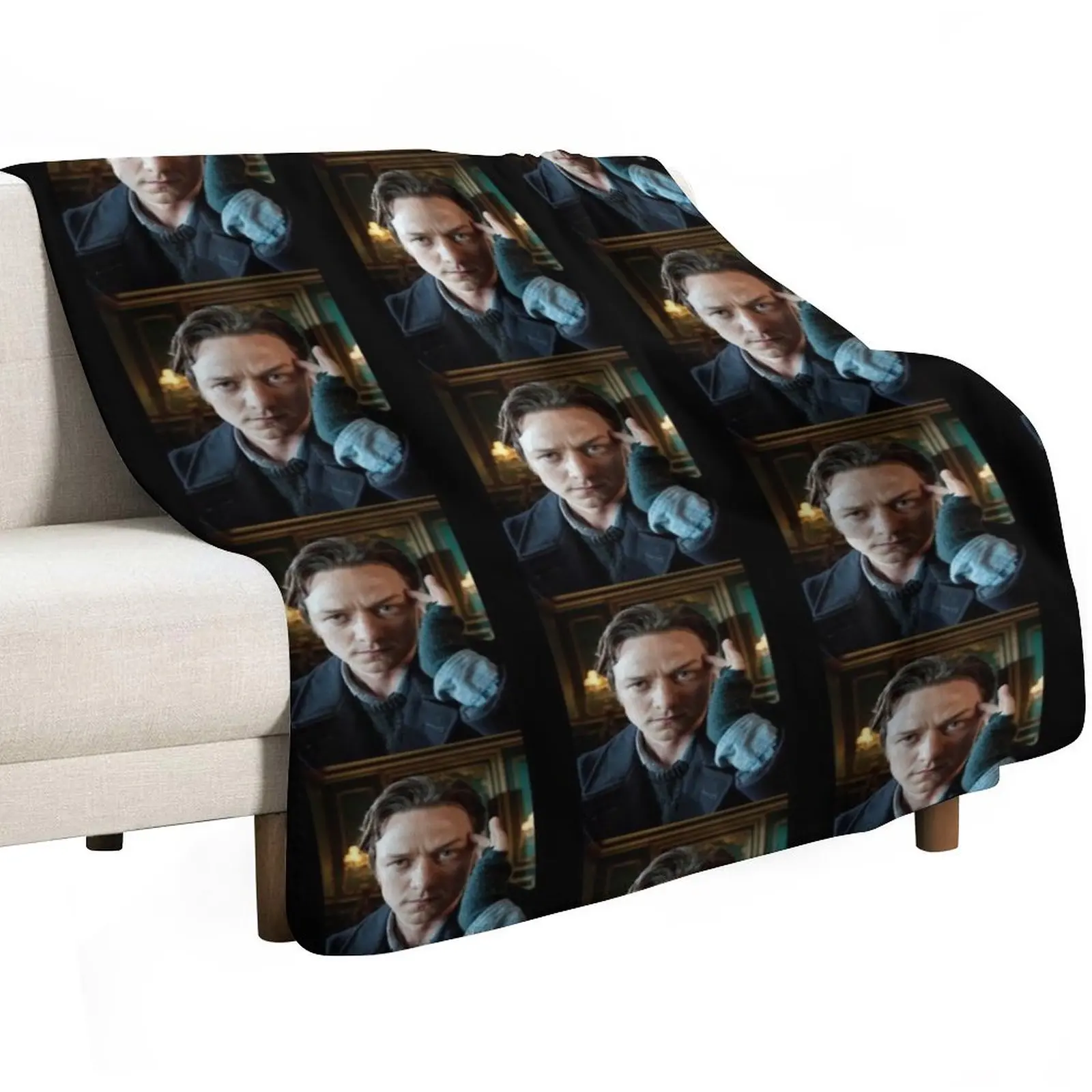 James McAvoy Throw Blanket Flannel warm winter Summer Bed Thin Decorative Sofa Blankets